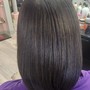 Single Process Color on short hair