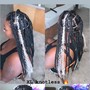 Large Knotless Braids