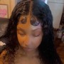 (New Lace Frontal) w/ Bond-in Hair Extensions