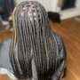 6-8 feed in braids