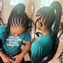 Feed in braids