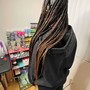 Small Knotless Braids