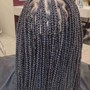 **Large Knotless Box Braids**