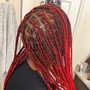 Knotless Braids mid-back