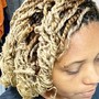 Styled Bantu Knots