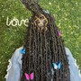 Distressed Locs 26inches