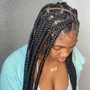 smedium knotless boho bob