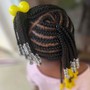 Kids Ages 4-10 Natural braided styles (no weave)