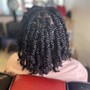 Natural Two-Strand  Twists