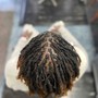 Loc Retwist(top only/shaved sides)