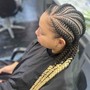 6 Feed In Braids