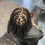 Loc Retwist(top only/shaved sides)