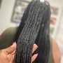 Large Knotless Braids