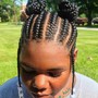 Braid Down (Foundation for sewn ins or crochet styles)