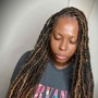 Distressed Soft Locs with hair included