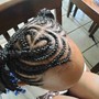 Designer Cornrows(natural hair)