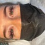 Eyelash lift and tint