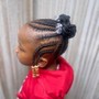 French Curl Knotless Braids (Medium)