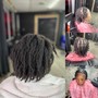 Loc Retwist Ear -Shoulder Length -Detox