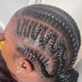 10 Straight Back Stitch Braids