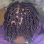 Men's box braids, design braids, two strand twists