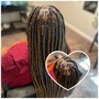 Large Knotless Braids