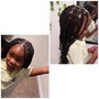 Large Knotless Braids