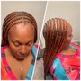 Straight back scalp Braids