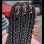 Jumbo  Knotless braids  ( price will varie according to the length)