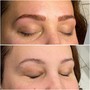 Eyebrow shaping/cleaning by Tweezer and/or wax