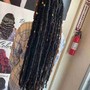 Adult Smedium Box Braids- Mid Back