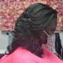 Silk Press  (natural hair)