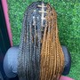 Medium Box Braids