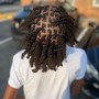 Textured Locs Mid back