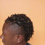 Basic Natural Small Corn rolls ( French braids)