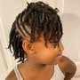 Kid's Braids/Cornrows without extensions