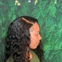 Curls,crimps, or any style for frontal or closure