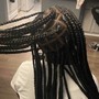 Bohemian/ Goddess Braids style