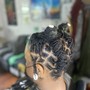 Loc Style (Bantu Knots)