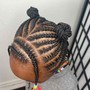 Kid's Braided Updo