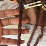 Re-twist Large Coil Locs Earlobe length