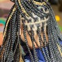 Large Triangle Box Braids