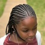 Scalp Braids over Crochet