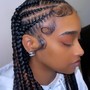 Boho Knotless Braids