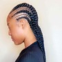 Sleek Braid Ponytail