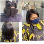 Virgin Relaxer, trim and style