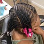 Wig braid down