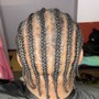 Cornrows(straightbacks)