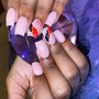 Short Acrylic Nails