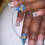 Short Acrylic Nails